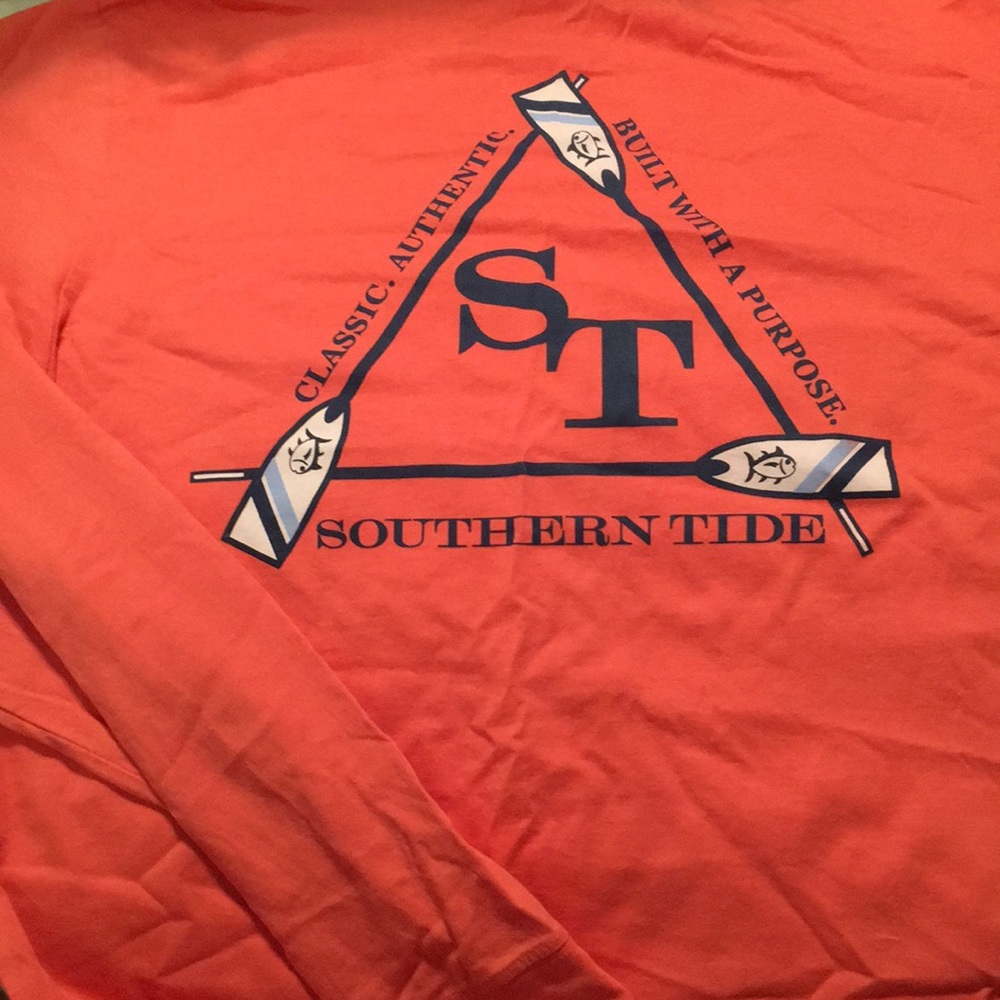 Southern Tide preppy long sleeve tee